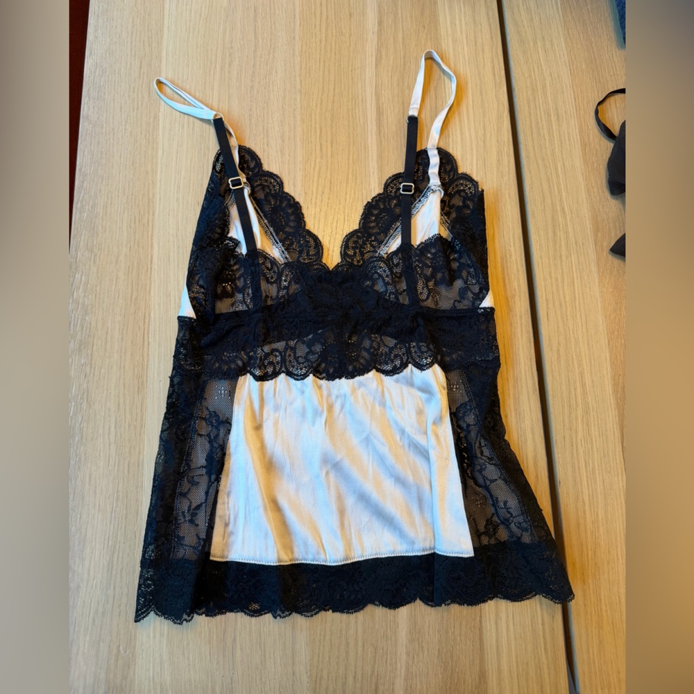 Silk lace camisole. S - Picture 2 of 5
